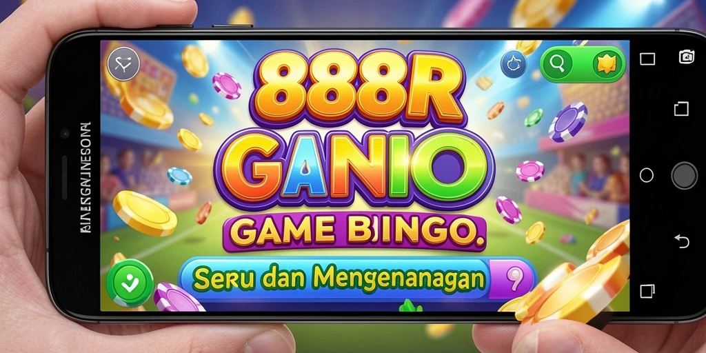 Tampilan gameplay Bingo yang menarik dan seru di 888R.