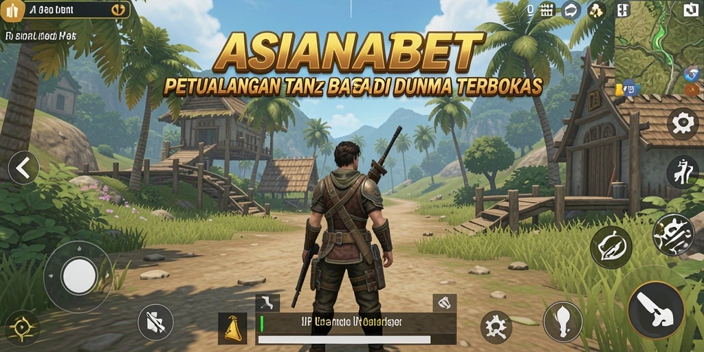 Tampilan utama gameplay <strong>ASIANABET</strong> yang menampilkan ekspansi dunia terbuka.