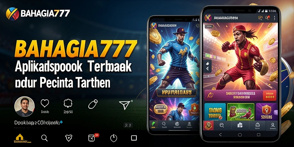 Tampilan antarmuka BAHAGIA777 saat taruhan olahraga yang seru.