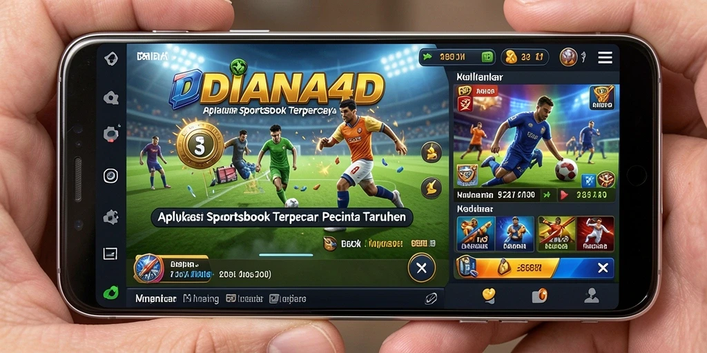 Tampilan gameplay aplikasi DIANA4D yang menarik dan interaktif.