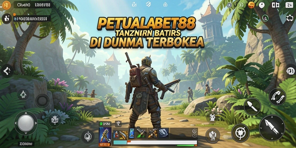 Tangkapan layar menunjukkan aksi seru dalam dunia terbuka GRANDBET88.