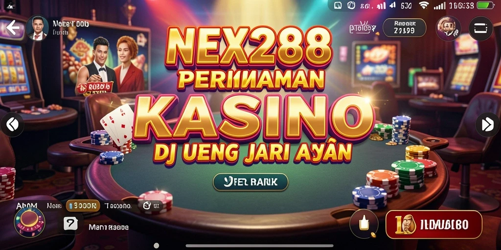 Screenshot NEX288 menampilkan gameplay Kasino yang menarik dan menghibur.