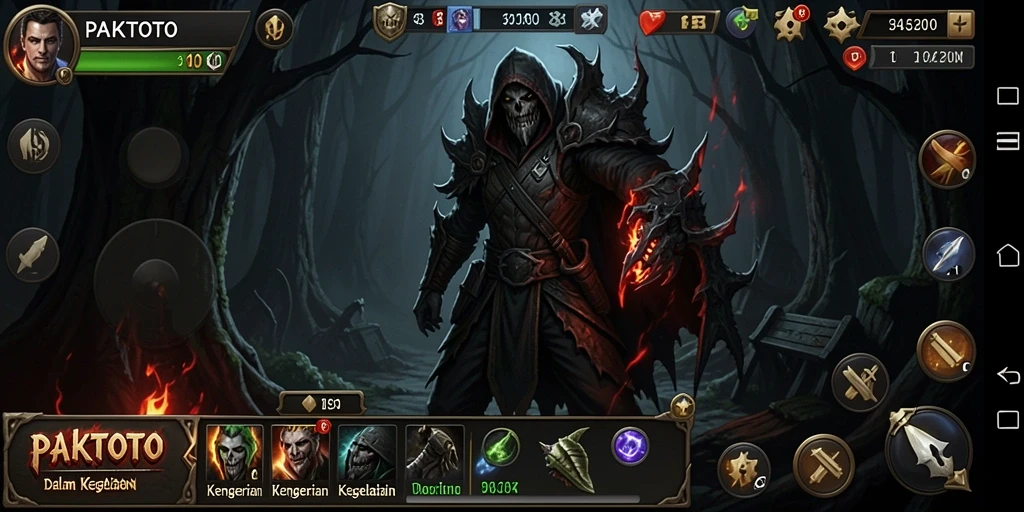 Screenshot PAKTOTO menampilkan suasana gameplay yang mendebarkan.