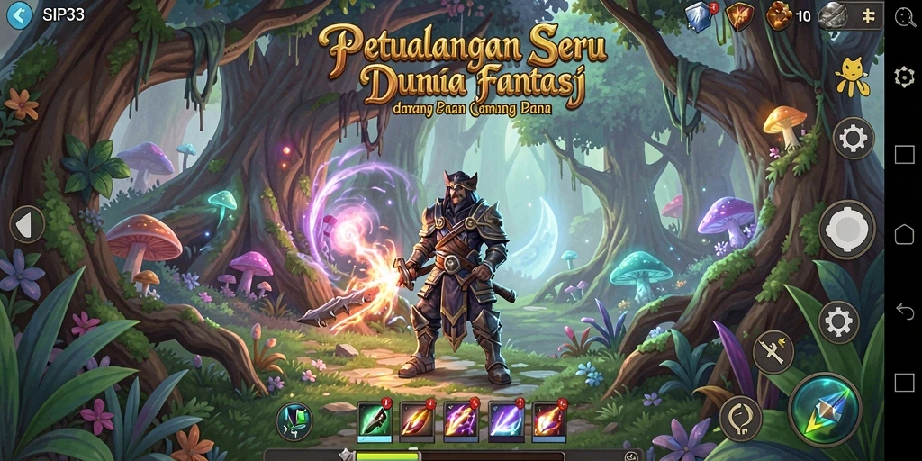Tangkapan layar SIP33 yang menunjukkan aksi gameplay mendebarkan.