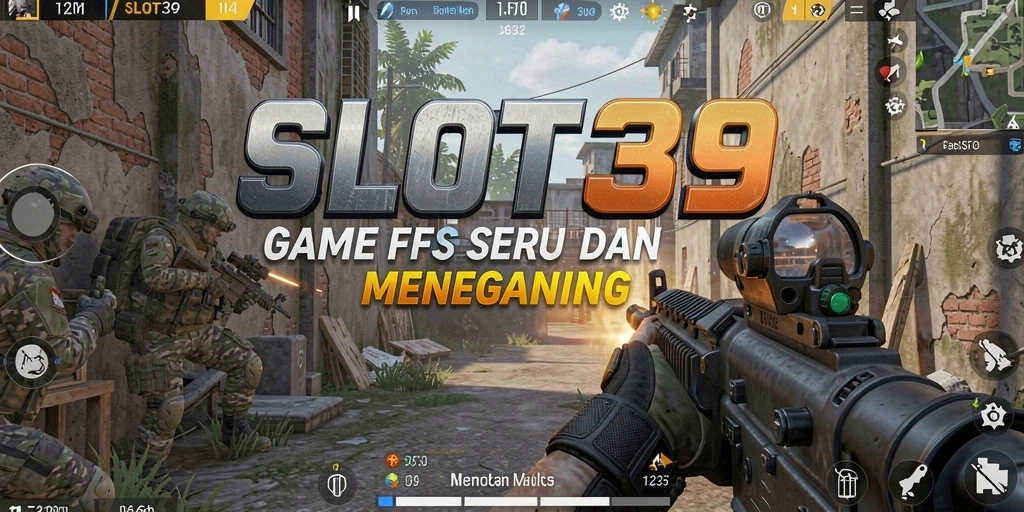 Screenshot gameplay SLOT39 menunjukkan pertempuran yang intens dan mendebarkan.