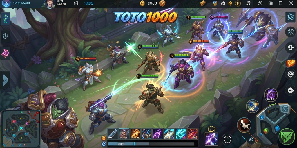 Tampilan gameplay TOTO1000 yang memukau dan menegangkan.