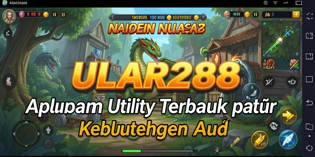 Tampilan antarmuka ULAR288 yang intuitif dan fungsional.
